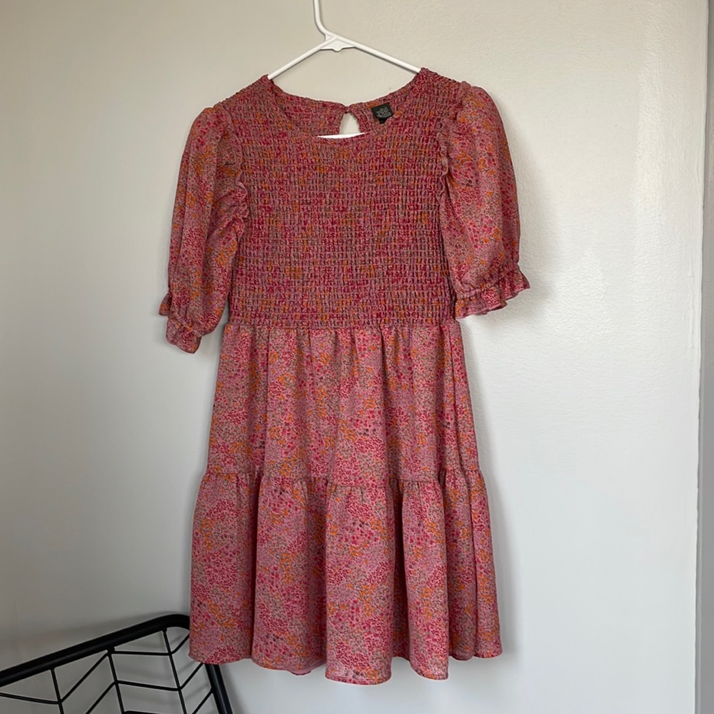 Tiered Smocked Mini Dress